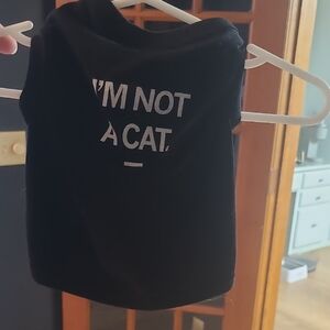 I'm Not a Cat Dog Shirt NWT